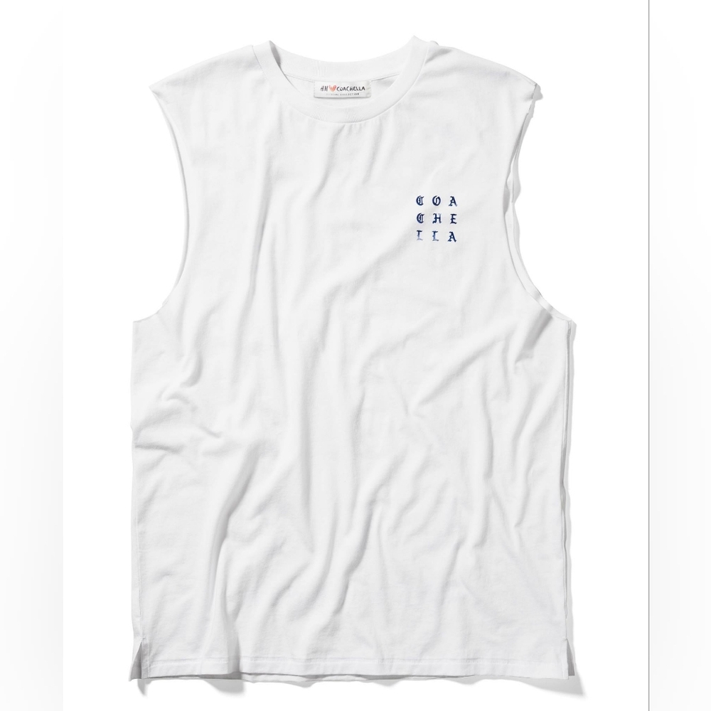 H&M x Coachella. Unisex. Vintage Limited Edition Tank. Size Medium.